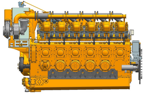 Z12V280/T Natural Gas Generator Set