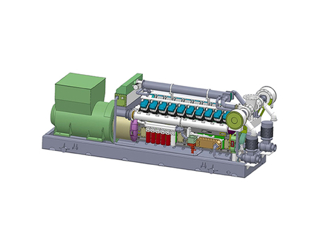 Natural Gas Generator for Industrial Use
