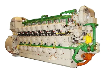Tire pyrolysis gas generator set